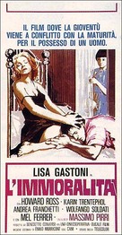 L&#039;immoralit&agrave; - Italian Movie Poster (xs thumbnail)