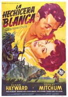 White Witch Doctor - Spanish Movie Poster (xs thumbnail)