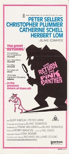 The Return of the Pink Panther - Australian Movie Poster (xs thumbnail)