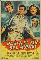 To the Ends of the Earth - Argentinian Movie Poster (xs thumbnail)