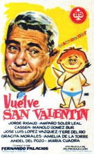 Vuelve San Valent&iacute;n - Spanish Movie Poster (xs thumbnail)