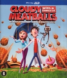 Cloudy with a Chance of Meatballs - Belgian Blu-Ray movie cover (xs thumbnail)