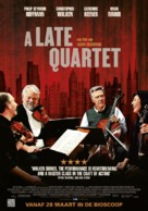 A Late Quartet - Dutch Movie Poster (xs thumbnail)