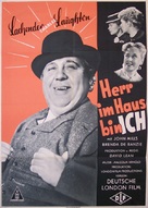 Hobson&#039;s Choice - German Movie Poster (xs thumbnail)