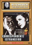 Foreign Correspondent - Brazilian DVD movie cover (xs thumbnail)