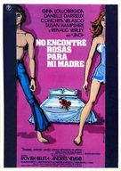 No encontr&eacute; rosas para mi madre - Spanish Movie Poster (xs thumbnail)