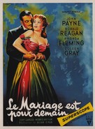 Tennessee&#039;s Partner - French Movie Poster (xs thumbnail)
