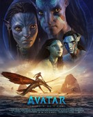 Avatar: The Way of Water - French Movie Poster (xs thumbnail)