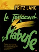 Das Testament des Dr. Mabuse - French Re-release movie poster (xs thumbnail)