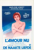 L&#039;amour nu - Belgian Movie Poster (xs thumbnail)