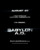 Babylon A.D. - British Movie Poster (xs thumbnail)