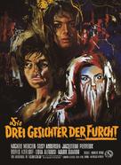 I tre volti della paura - German Movie Poster (xs thumbnail)
