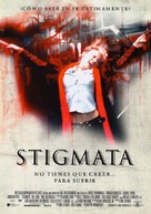 Stigmata - Spanish Movie Poster (xs thumbnail)