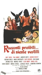 Racconti proibiti... di niente vestiti - Italian Movie Poster (xs thumbnail)