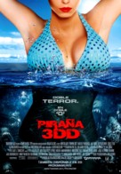 Piranha 3DD - Chilean Movie Poster (xs thumbnail)
