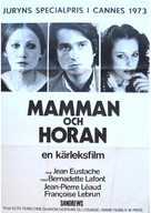 La maman et la putain - Swedish Movie Poster (xs thumbnail)