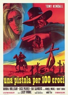 Una pistola per cento croci! - Italian Movie Poster (xs thumbnail)