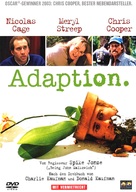 Adaptation. - German DVD movie cover (xs thumbnail)