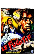 The Fugitive - Belgian Movie Poster (xs thumbnail)