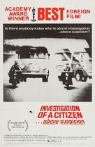 Indagine su un cittadino al di sopra di ogni sospetto - Movie Poster (xs thumbnail)