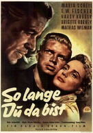 Solange Du da bist - German Movie Poster (xs thumbnail)