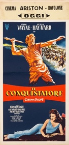 The Conqueror - Italian Movie Poster (xs thumbnail)