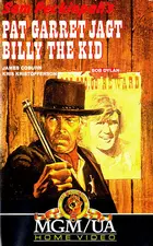 Pat Garrett &amp; Billy the Kid - German VHS movie cover (xs thumbnail)