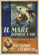 The Sea Around Us - Italian Movie Poster (xs thumbnail)