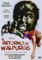 Retorno de Walpurgis, El - Spanish DVD movie cover (xs thumbnail)