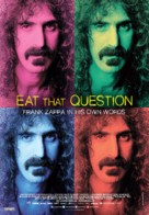 Eat That Question: Frank Zappa in His Own Words - Canadian Movie Poster (xs thumbnail)