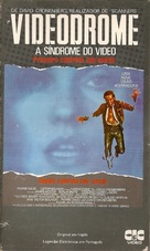 Videodrome - Brazilian VHS movie cover (xs thumbnail)