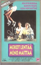 Zapped Again! - Finnish VHS movie cover (xs thumbnail)