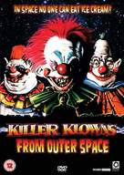 Killer Klowns from Outer Space - British DVD movie cover (xs thumbnail)