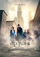 Fantastic Beasts and Where to Find Them - Swedish Movie Poster (xs thumbnail)