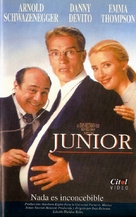 Junior - Argentinian VHS movie cover (xs thumbnail)