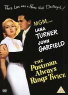 The Postman Always Rings Twice - British DVD movie cover (xs thumbnail)