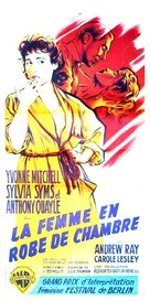 Woman in a Dressing Gown - French Movie Poster (xs thumbnail)