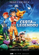 Zak &amp; Wowo, la l&eacute;gende de Lendarys - Slovak Movie Poster (xs thumbnail)