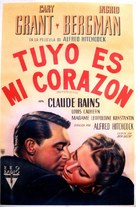 Notorious - Spanish Movie Poster (xs thumbnail)