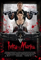 Hansel &amp; Gretel: Witch Hunters - Croatian Movie Poster (xs thumbnail)