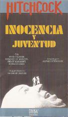 Young and Innocent - Spanish VHS movie cover (xs thumbnail)