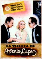 Ars&egrave;ne Lupin Returns - Spanish Movie Poster (xs thumbnail)
