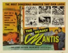 The Deadly Mantis - British Theatrical movie poster (xs thumbnail)