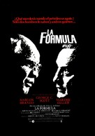 The Formula - Spanish Movie Poster (xs thumbnail)