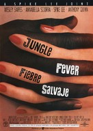 Jungle Fever - Spanish Movie Poster (xs thumbnail)