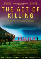 The Act of Killing - Danish Movie Poster (xs thumbnail)