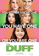 The DUFF - Finnish Movie Poster (xs thumbnail)