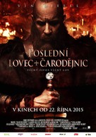 The Last Witch Hunter - Czech Movie Poster (xs thumbnail)