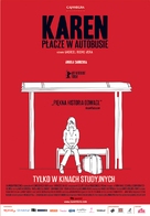 Karen llora en un bus - Polish Movie Poster (xs thumbnail)