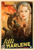 Lilli Marlene - Italian Movie Poster (xs thumbnail)